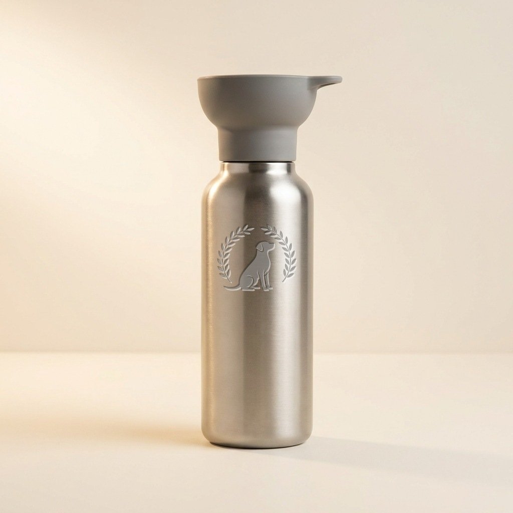 steel travel water bottle — Reinvention Pet Co.