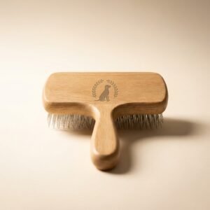 white oak grooming brush — Reinvention Pet Co.